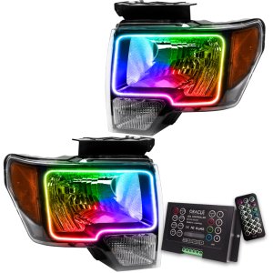 Ford F-150 Headlight Assemblies - ORACLE Lighting - LED, ColorSHIFT 2.0 Controller - `09-`14
